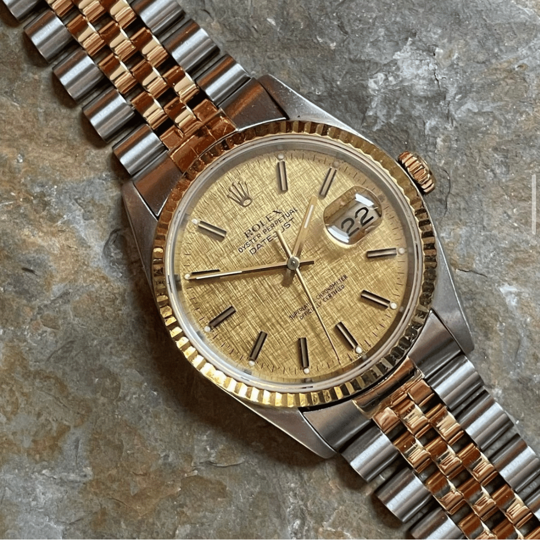 Rolex Datejust 36 Linen dial